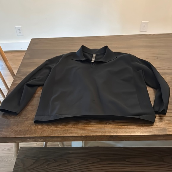 lululemon athletica Black Polo Shirt - Picture 1 of 2